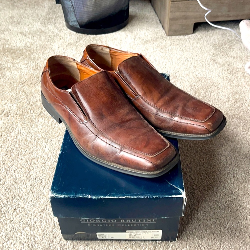 Brown Men’s Giorgio Brutini Dress Shoes